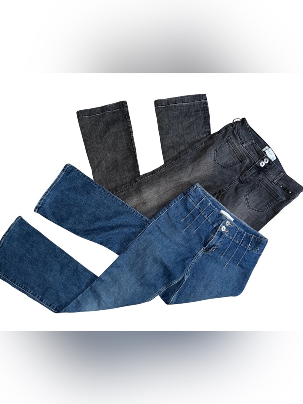 Abercrombie Kids Jeans Bundle High Rise Flair Low Rise Boot Girls 13/14 School